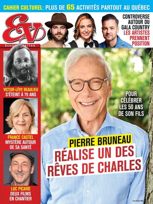 Title details for Échos Vedettes by TVA Publications Inc. - Available